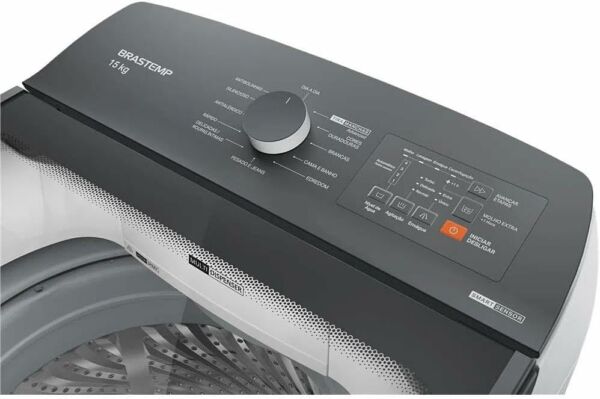 Máquina de Lavar 15Kg Branca Ciclo Tira Manchas Advanced e Smart Sensor BWF15AB 110V Brastemp - Imagem 8