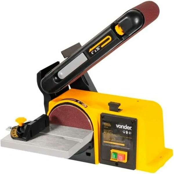 Lixadeira de Cinta Disco de Bancada LCV375 220V VONDER - Imagem 2