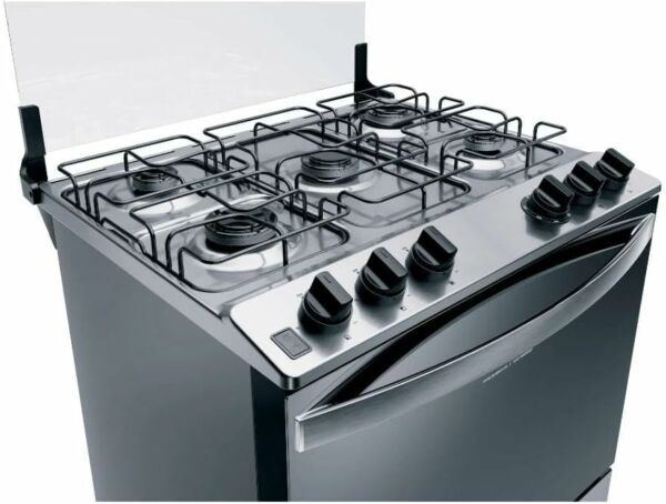 Fogão Brastemp 5 Bocas Inox Botões Removíveis Aro Protetor BFS5NCR BIVOLT - Imagem 4