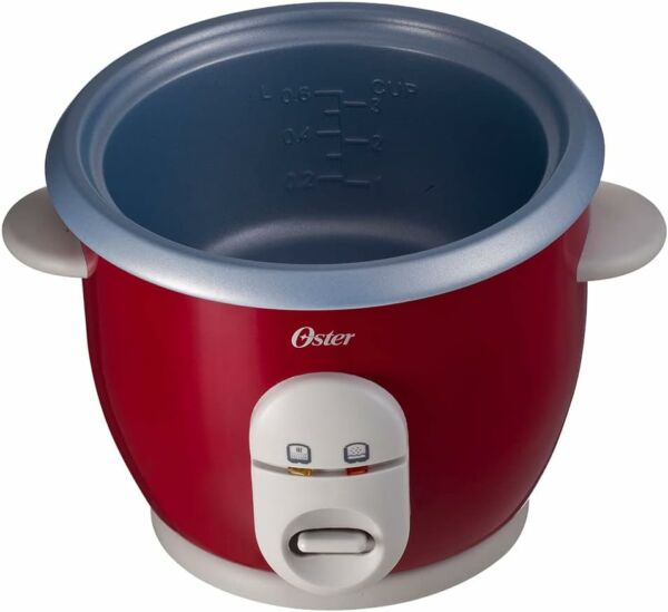 Panela Elétrica de Arroz Facile 110V Vermelho 350W CKSTRC4723 Oster - Imagem 2