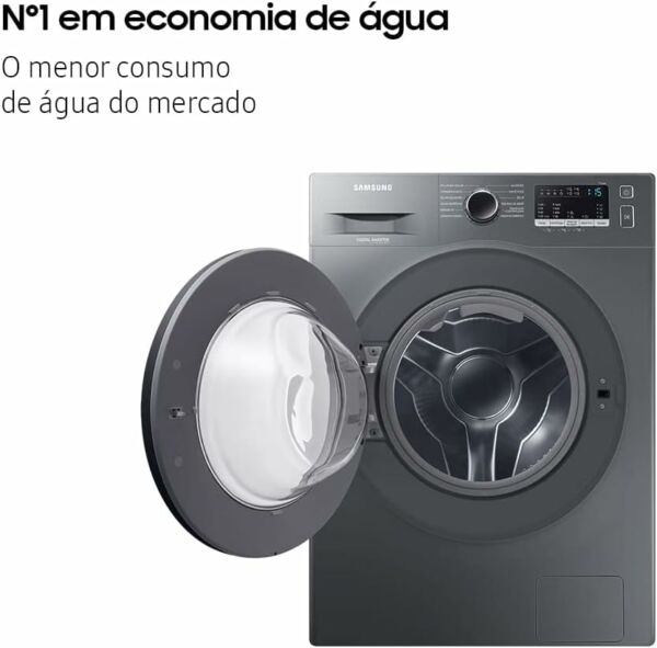 Lava e Seca WD11M Digital Inverter WD11M4473PX Inox Look 11/7kg 127V Samsung - Imagem 4