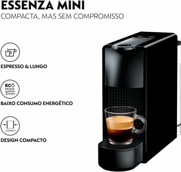 Cafeteira Nespresso Essenza Mini Preta 110V - Imagem 8