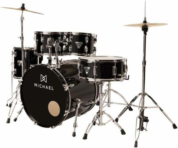 Bateria Acústica Michael Trinity DMT220 BK - Imagem 3