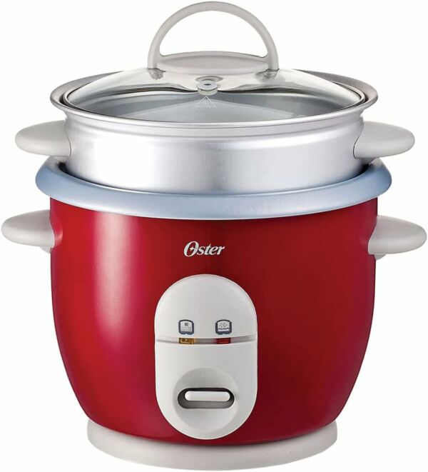 Panela Elétrica de Arroz Facile 110V Vermelho 350W CKSTRC4723 Oster - Imagem 3