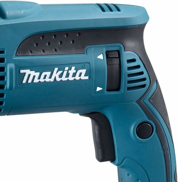 Furadeira de Impacto Profissional com Maleta 16mm 680w HP1640 Makita - Imagem 3
