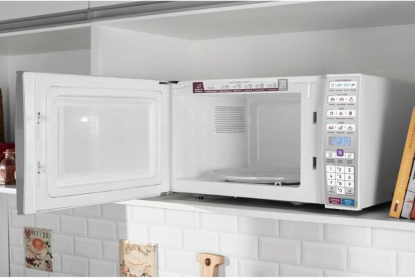 Micro-Ondas Branco Função Tira Odor e Manter Aquecido 34L MEO44 Electrolux - Imagem 3