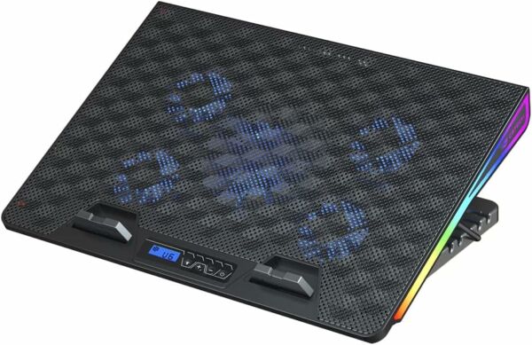 Base para Notebook Gamer NBC-510BK Inclinações Iluminação C3Tech - Imagem 4