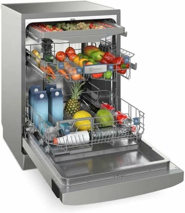 Lava-Louças 14 Serviços Inox Função Higienizar Compras LL14X 127V Electrolux - Imagem 4