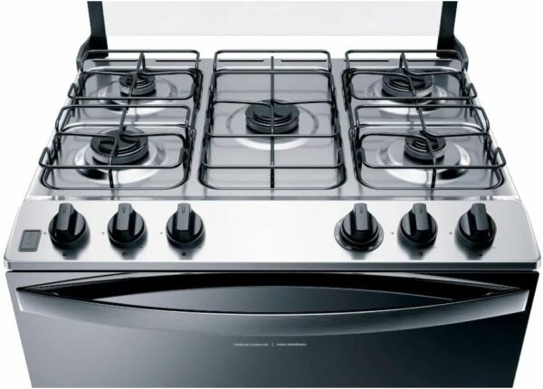 Fogão Brastemp 5 Bocas Inox Botões Removíveis Aro Protetor BFS5NCR BIVOLT - Imagem 6
