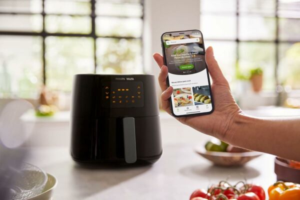 Fritadeira Elétrica Airfryer Conectada Alexa 6.2L Preta 110v Philips Walita - Imagem 6