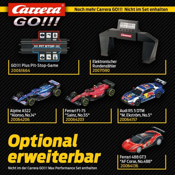 Pista Eletrica CARRERA F-1 Mercedes X Redbull 6.3 Metros - Imagem 6