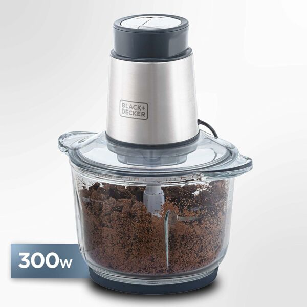 Miniprocessador Antiaderente Inox Gourmand Gris Modelo MP300G 127V Black Decker - Imagem 6
