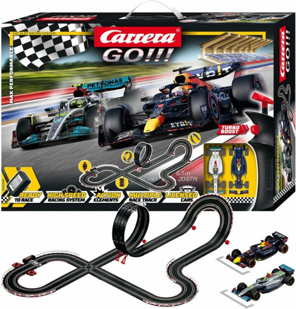 Pista Eletrica CARRERA F-1 Mercedes X Redbull 6.3 Metros