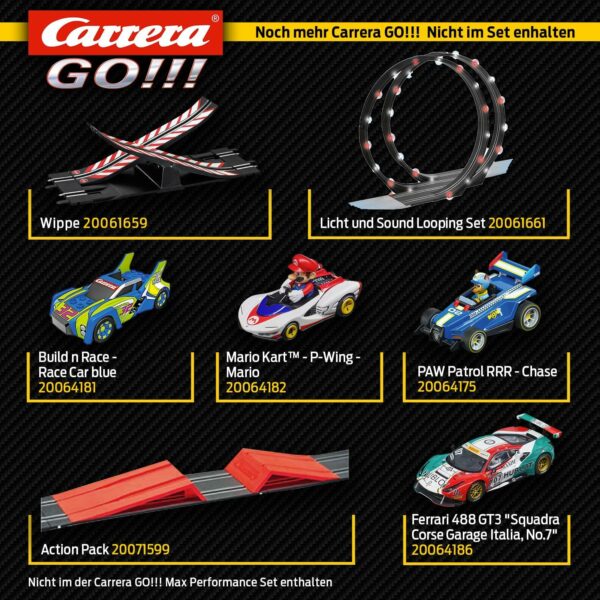 Pista Eletrica CARRERA F-1 Mercedes X Redbull 6.3 Metros - Imagem 7