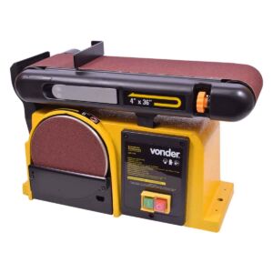 Lixadeira de Cinta Disco de Bancada LCV375 220V VONDER