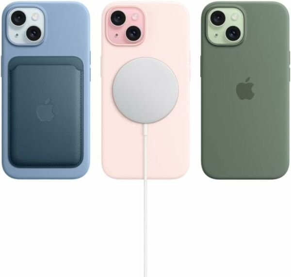 IPhone Apple 15 128 GB Tela Contra Respingos Câmera 48 MP Chip A16 BIONIC - Imagem 4