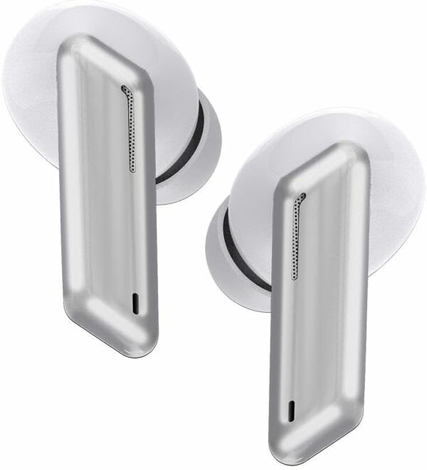 Fone de Ouvido TWS Aerlive Bluetooth Autonomia 4,5* horas Microfone Estojo carregador AER12WT Branco Geonav - Imagem 3