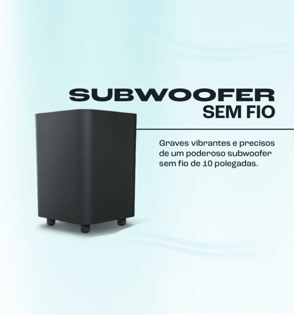 Home Theater SoundBar 800-Pro 360W 5.1.2 Canais JBL - Imagem 2