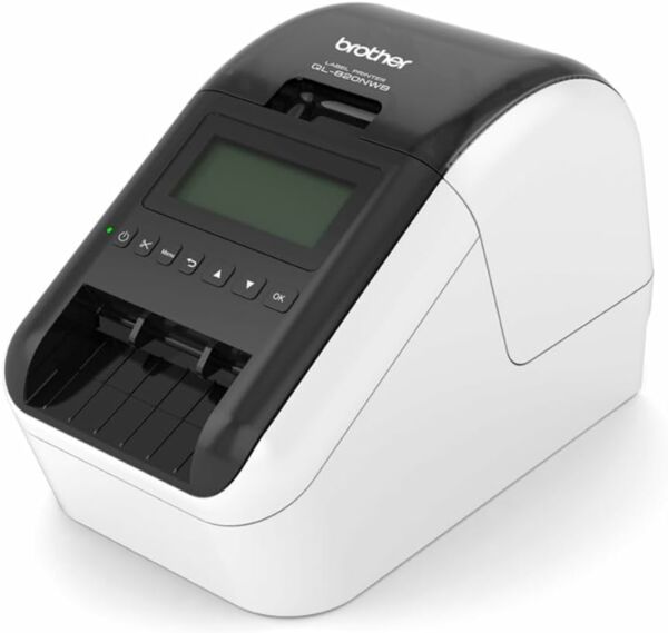 Impressora Térmica Portátil Etiquetas Bluetooth Brother QL820NWB - Imagem 3