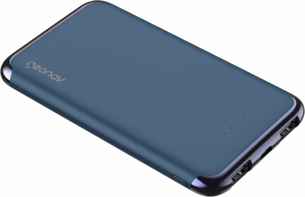 Bateria Externa Portátil Power Bank 6.000mAh PB6KMB Azul Geonav - Imagem 4