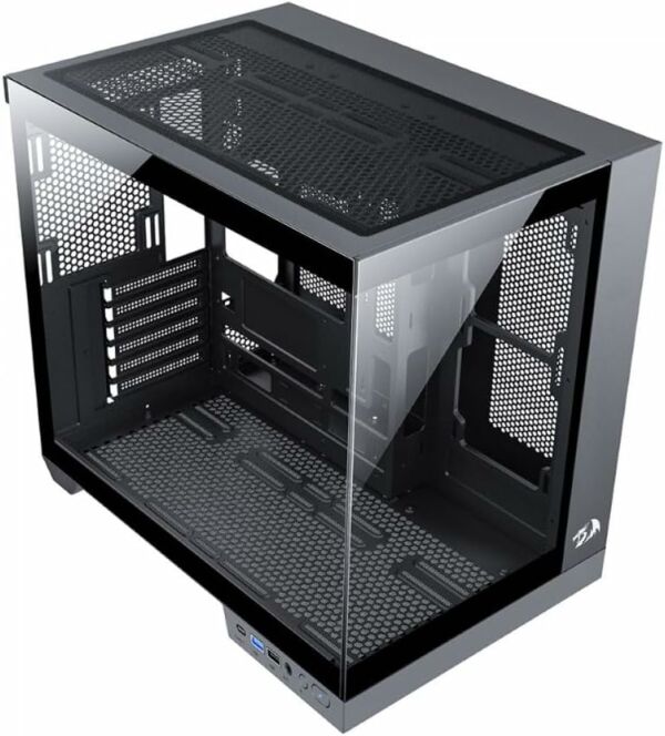 Gabinete Gamer Redragon Wideload Pro - Mid Tower USB 3.0+2.0 Aquário Vidro Panorâmico - Imagem 3