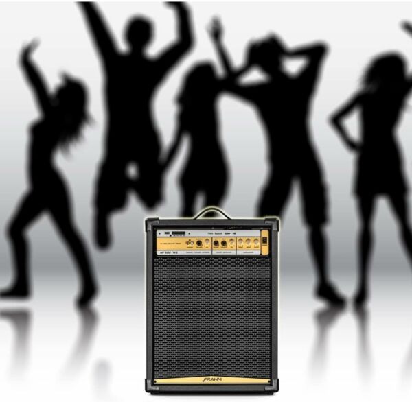 Caixa de Som Amplificada Bluetooth USB Bivolt MF500 TWS Frahm - Imagem 3