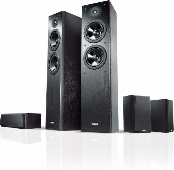 Caixas de Som Acústicas Torre Preta NS-F51 Yamaha - Imagem 4