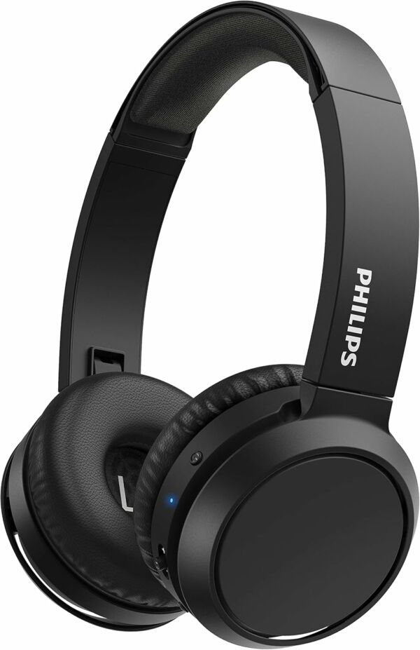 Fone de Ouvido Philips Bluetooth on-ear com Microfone Headphone Reforço de Graves Energia para 29 Horas cor Preto TAH4205BK/00 - Imagem 4
