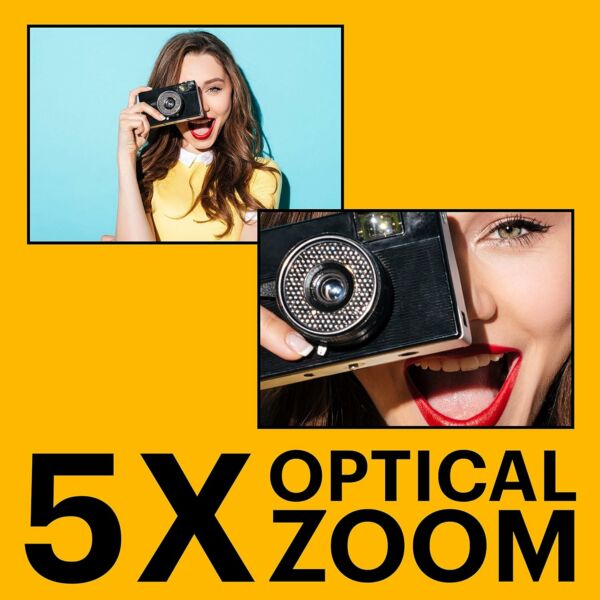 Câmera Digital PIXPRO FZ55-BK Zoom Óptico Full HD KODAK - Imagem 8