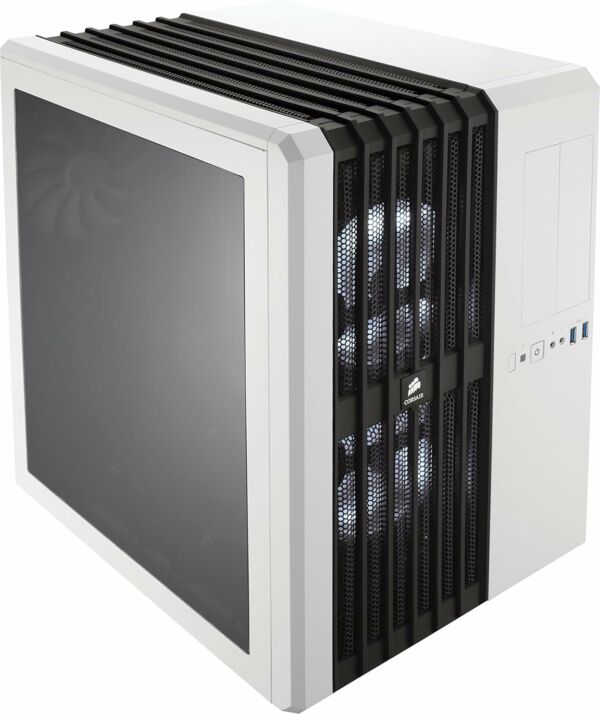 Gabinete Gamer Carbide Series Mid Tower com Alto Fluxo de Ar Corsair Air 540 Branca - Imagem 8