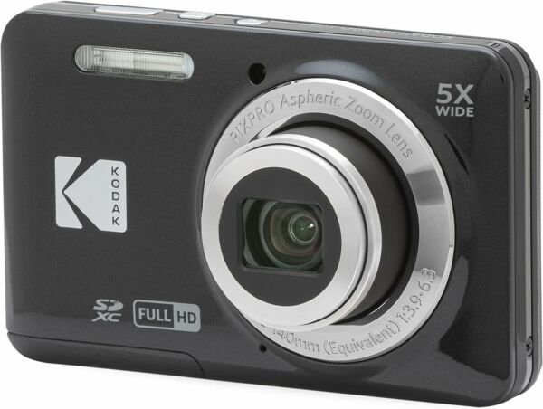 Câmera Digital PIXPRO FZ55-BK Zoom Óptico Full HD KODAK - Imagem 3