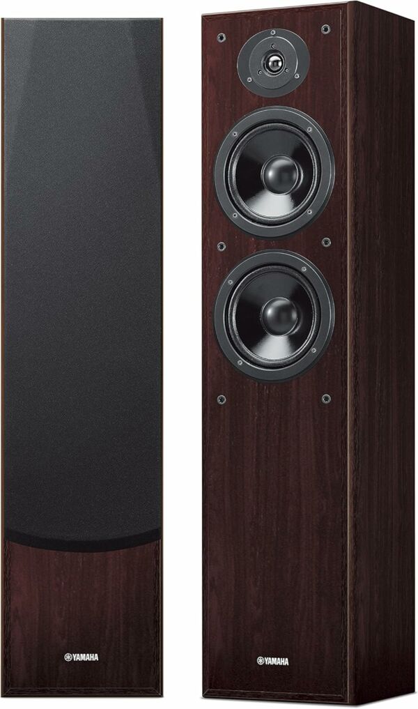 Caixas de Som Acústicas Torre Preta NS-F51 Yamaha - Imagem 2