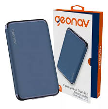Bateria Externa Portátil Power Bank 6.000mAh PB6KMB Azul Geonav