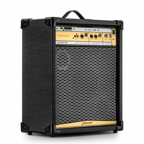 Caixa de Som Amplificada Multiuso MF 300 TWS Bluetooth Frahm