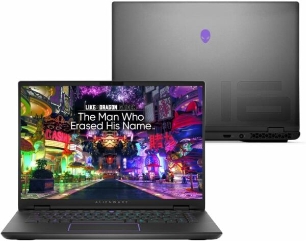 Notebook Dell Alienware M16 R2 AW16-U9185H-M30P Intel Core Ultra 9 32GB 1TB SSD RTX 4070 Windows 11 Home - Imagem 7