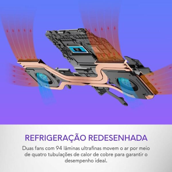 Notebook Dell Alienware M16 R2 AW16-U9185H-M30P Intel Core Ultra 9 32GB 1TB SSD RTX 4070 Windows 11 Home - Imagem 5