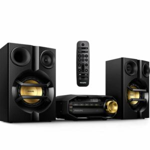 Mini System PHILIPS Estéreo Bluetooth FX10 leitor CD MP3 USB Rádio FM